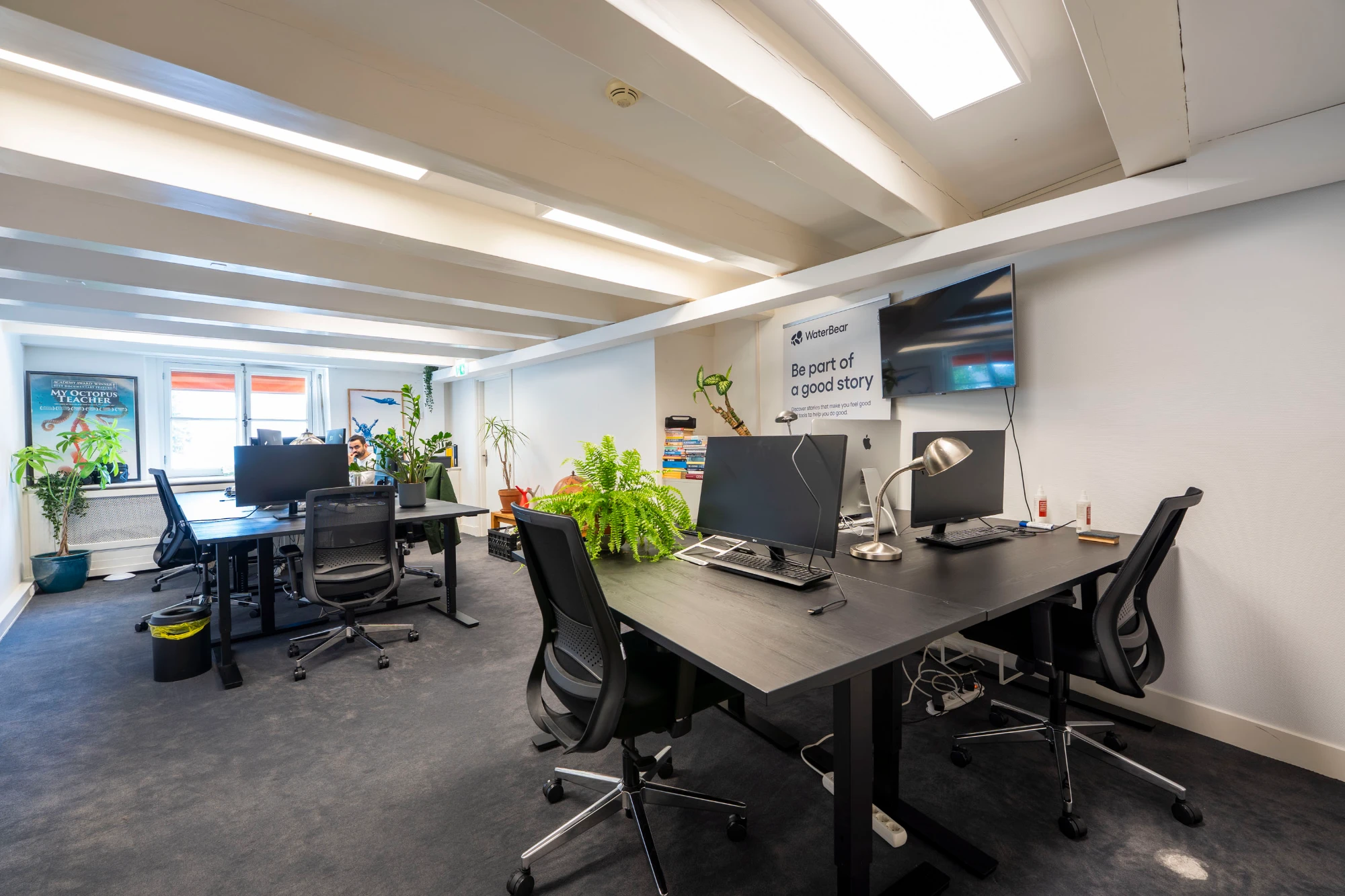 Private office 8 desks · StartDock Keizersgracht 452