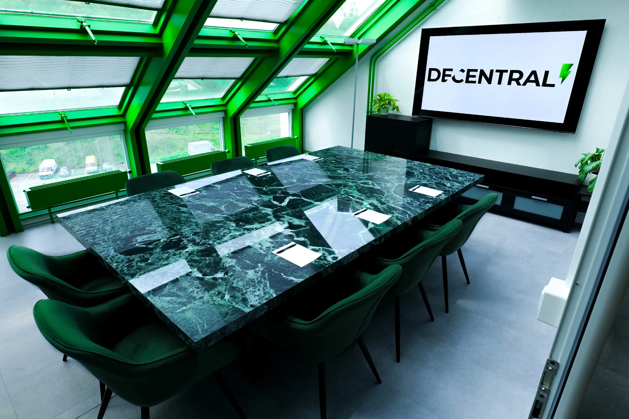Decentral House meeting room · Decentral House
