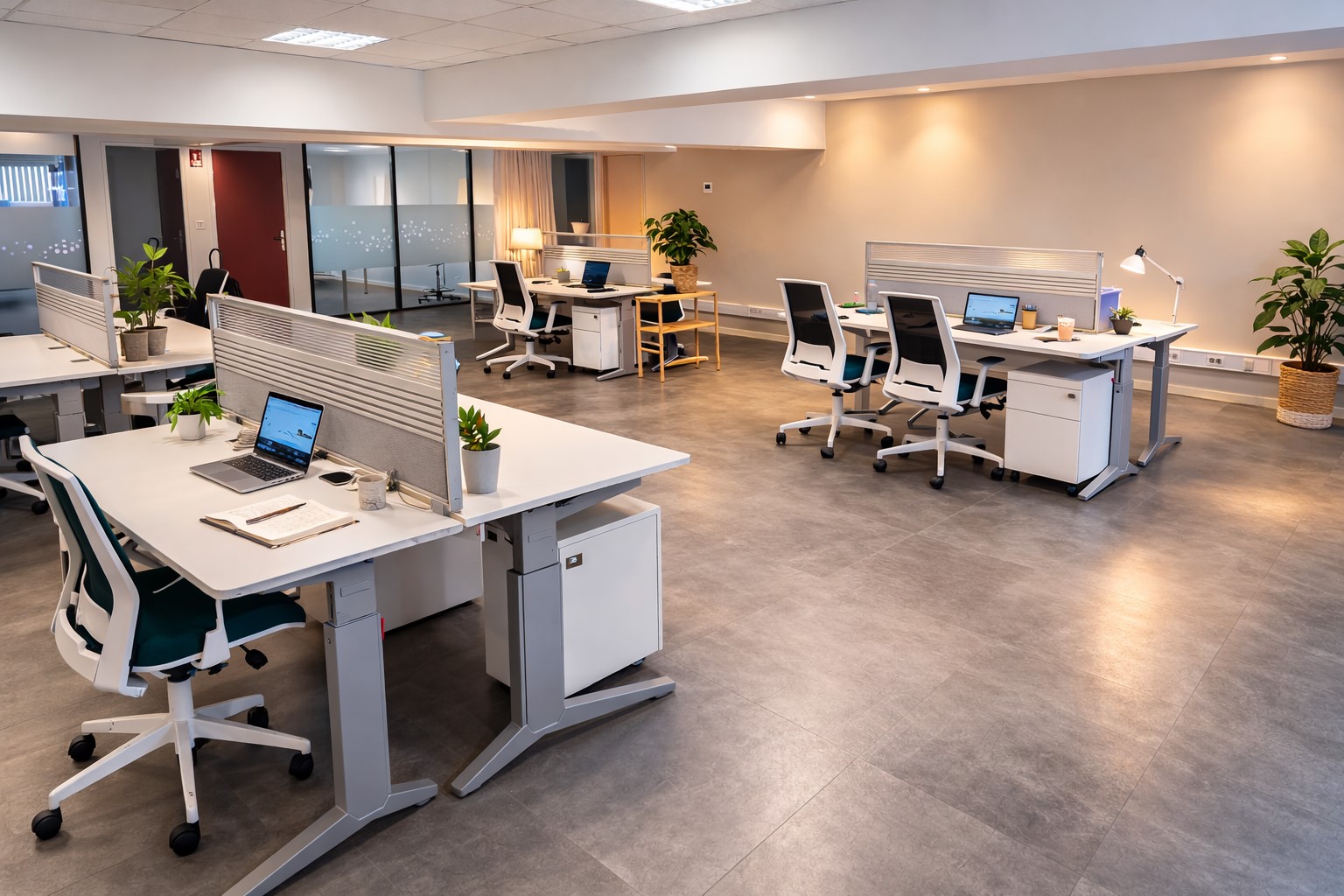 Poste fixe · Lab7 Coworking