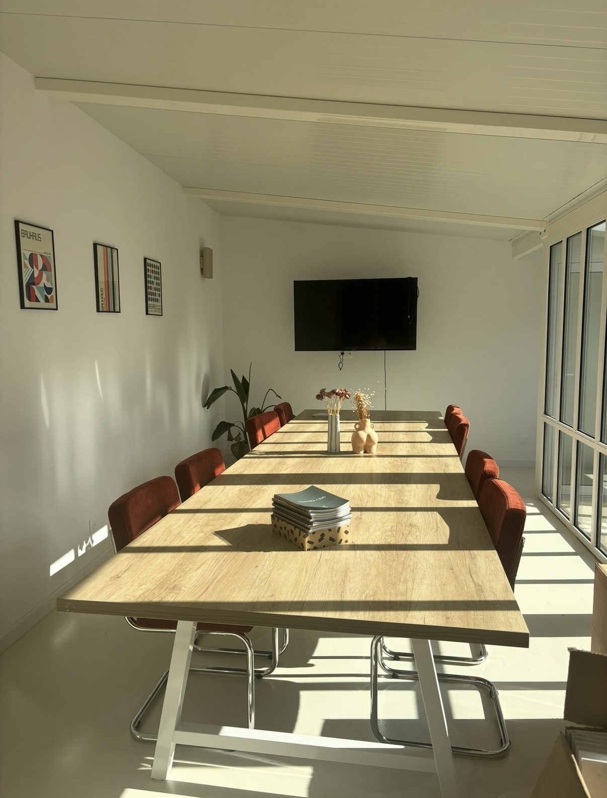 Poste nomade en open space · Bureaux Emancipées