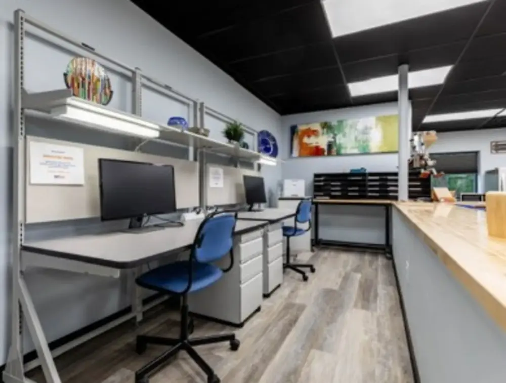 Open space dedicated desk · The Annex Workspace Shrewsbury, MO