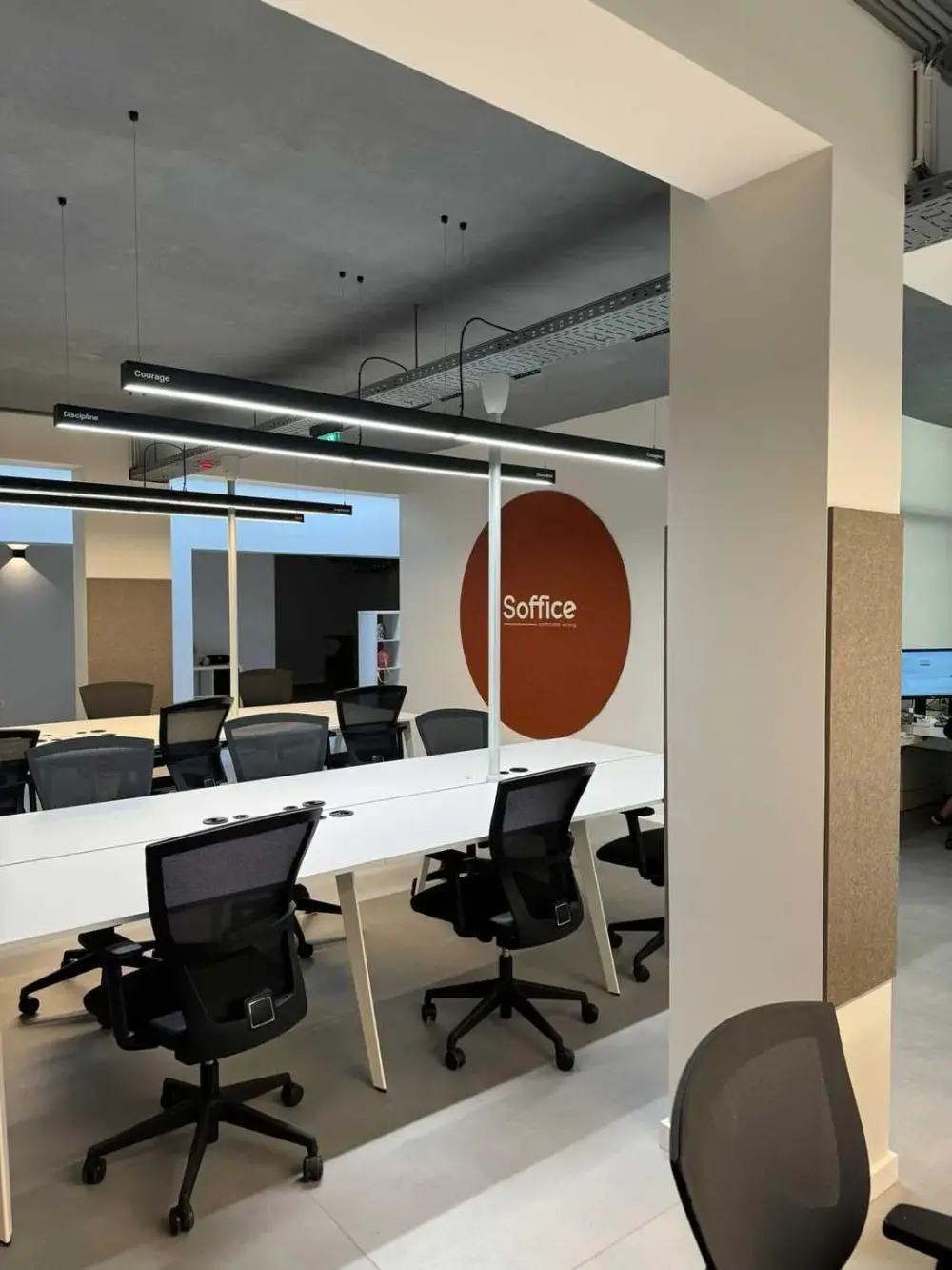 Open space Nomade · Soffice - Comfortable Working
