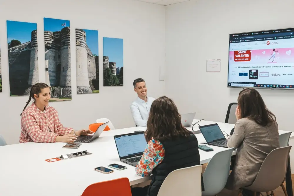 Salle de réunion La Maine · Cap Cowork Angers