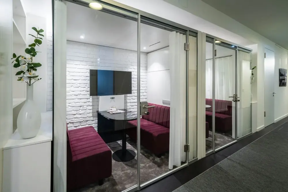 Besprechungsraum Digital Room · Satellite Office Hamburg - Neuer Wall