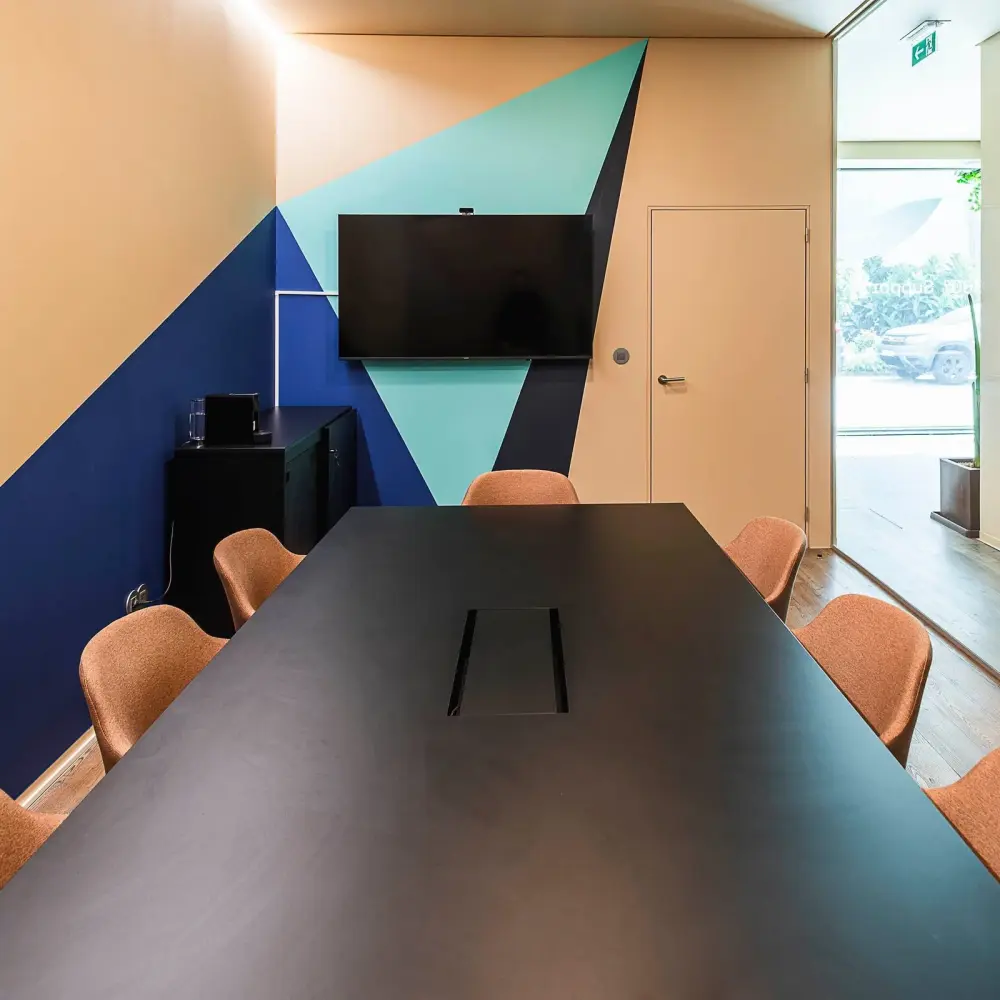 Sala de reuniões - 8 pessoas · Solvian Coworking