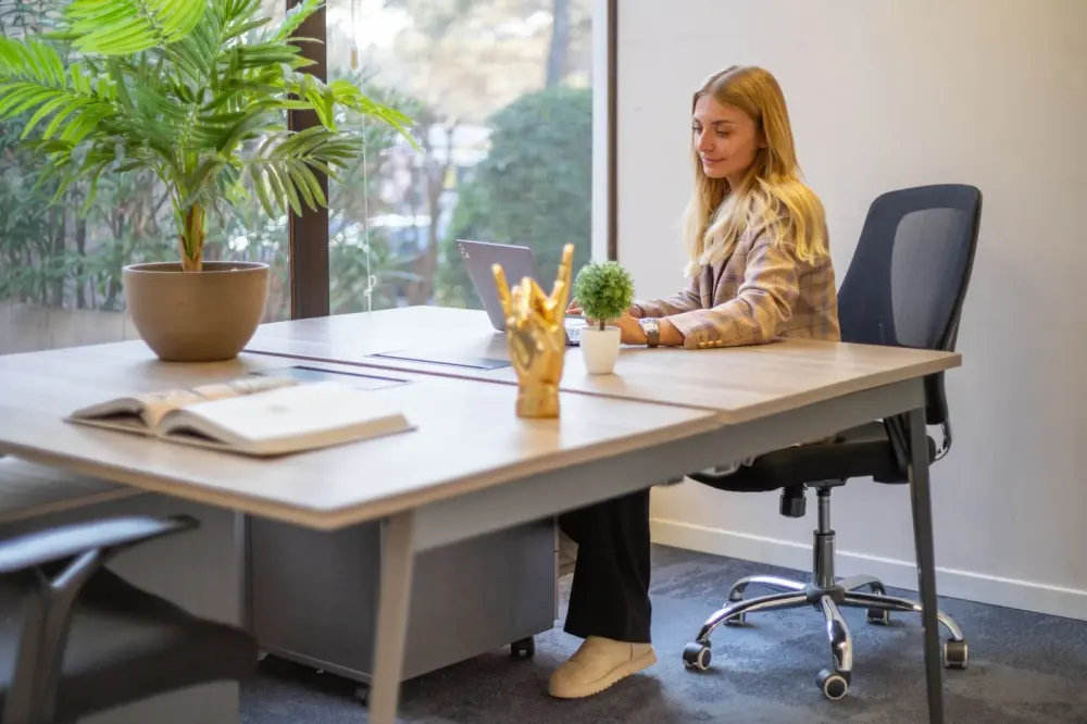 Bureau privé équipé 2 postes · Sundesk Valbonne
