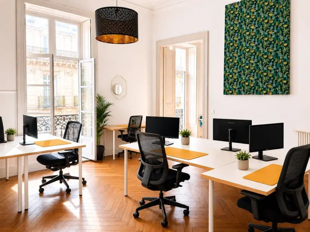 Espace de coworking · Le Paon