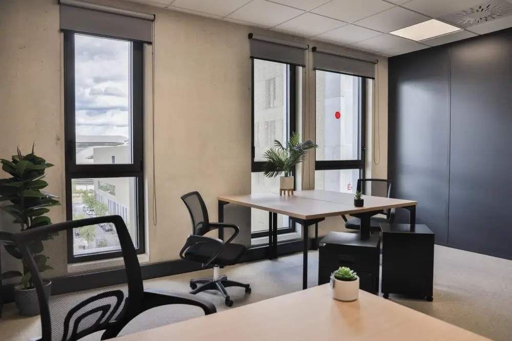 Bureau privatif 2 personnes · Bureaux & Co Le César Pierresvives