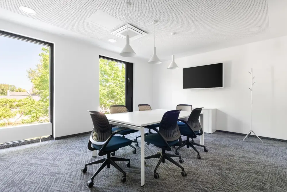 Room zzFireside 1 · Design Offices Berlin, Design Offices, Leipziger Platz