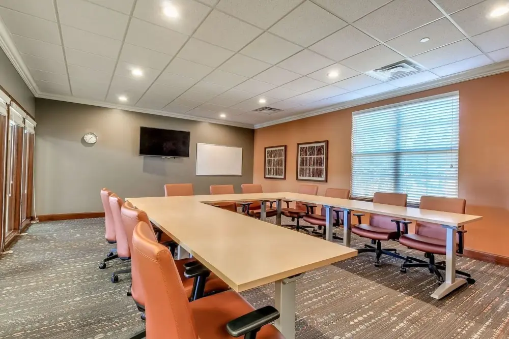 Meeting Room Strategy Room · Essential Offices - Edmond