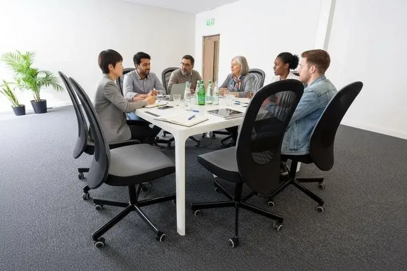 Meeting room for 6 people · Digital Office Centre Dublin Airport