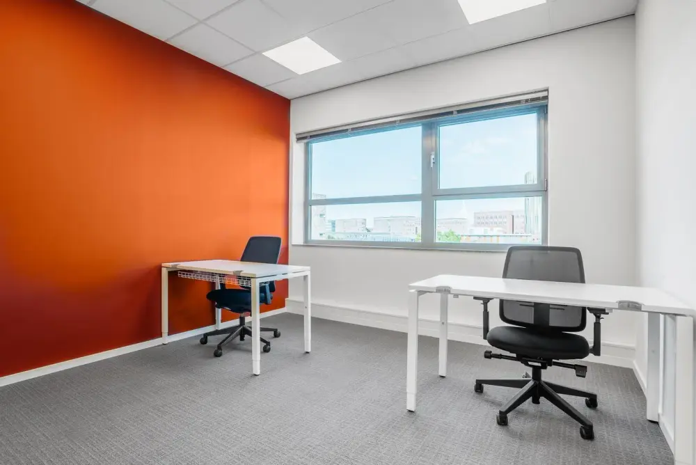 Day office · Regus LEIPZIG, Atrium