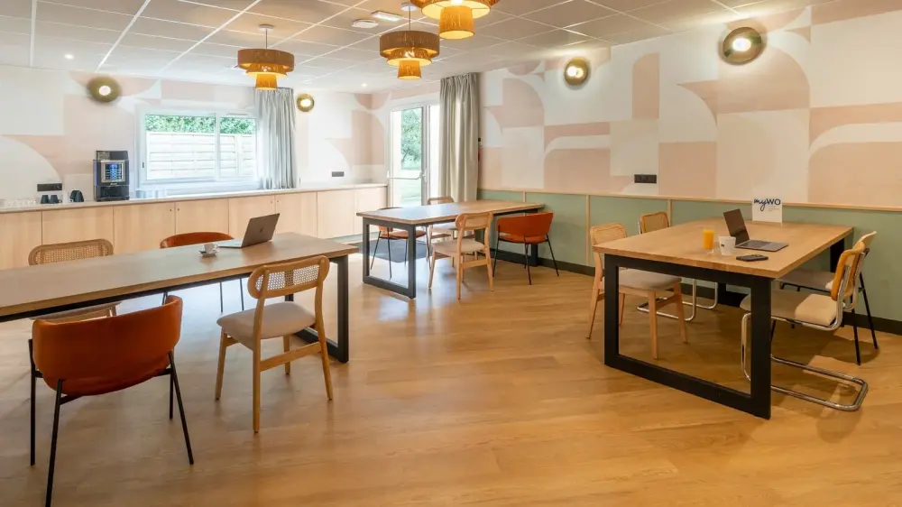 Accès Coworking Calme · myWO Caen Mémorial