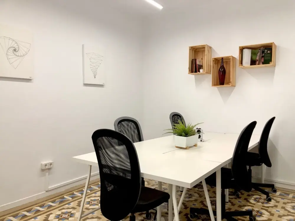 Oficina Privada 5 personas · Vortex Centro | Coworking Valencia