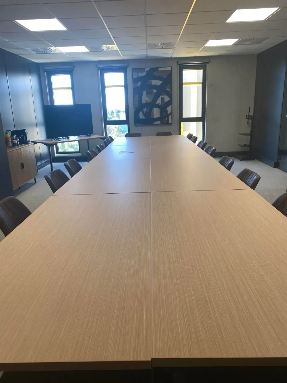 Salle 15 personnes · Bureaux & Co Le César Pierresvives
